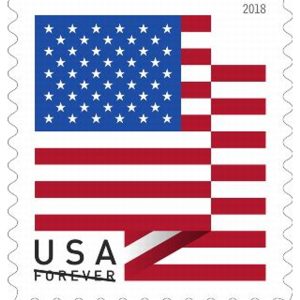 Forever Stamps 2018 U.S. Flag – Patriotic Symbol, First-Class Postage