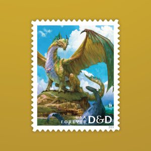 Forever Stamps 2024 Dungeons & Dragons – Cultural Heritage Collection, First-Class Postage