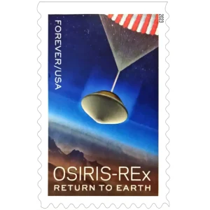 Forever Stamps 2023 OSIRIS-REx Return to Earth – Space Exploration, First-Class Postage