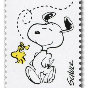 Forever Stamps 2022 Charles M. Schulz – Peanuts Cartoon Characters, First-Class Postage