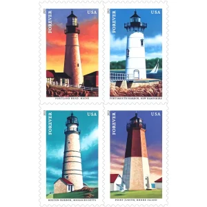 Forever Stamps 2013 Mid-Atlantic Lighthouses – Coastal Collection, First-Class Postage