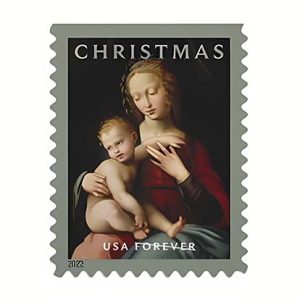 Forever Stamps 2022 Virgin and Child – Holiday Celebration, First-Class Postage
