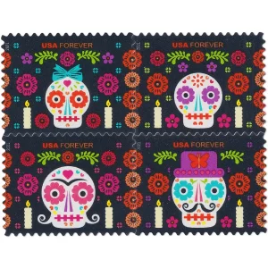 Forever Stamps 2021 Day of the Dead – Cultural Festival, First-Class Postage