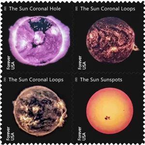 Forever Stamps 2021 Sun Science – Educational Nature Series, First-Class Postage